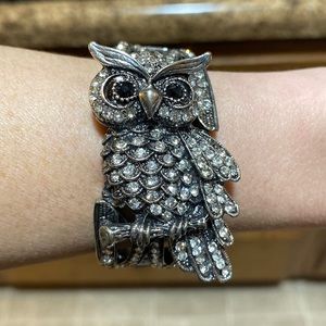 Owl cuff bracelet
